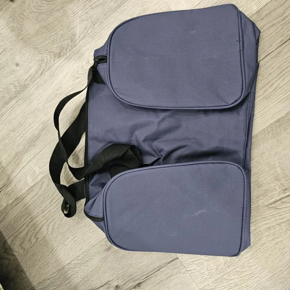 Jean Paul Gaultier Navy and White Men's Bag